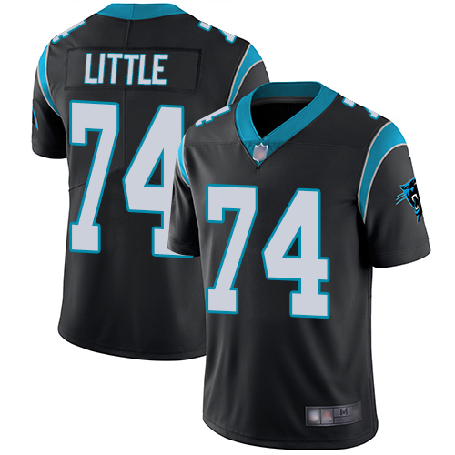 Carolina Panthers Limited Black Youth Greg Little Home Jersey NFL Football #74 Vapor Untouchable->carolina panthers->NFL Jersey
